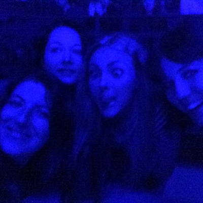 [Via Tara Summers IG: Watching St. Vincent concert w/ Mercy Street co-stars]
